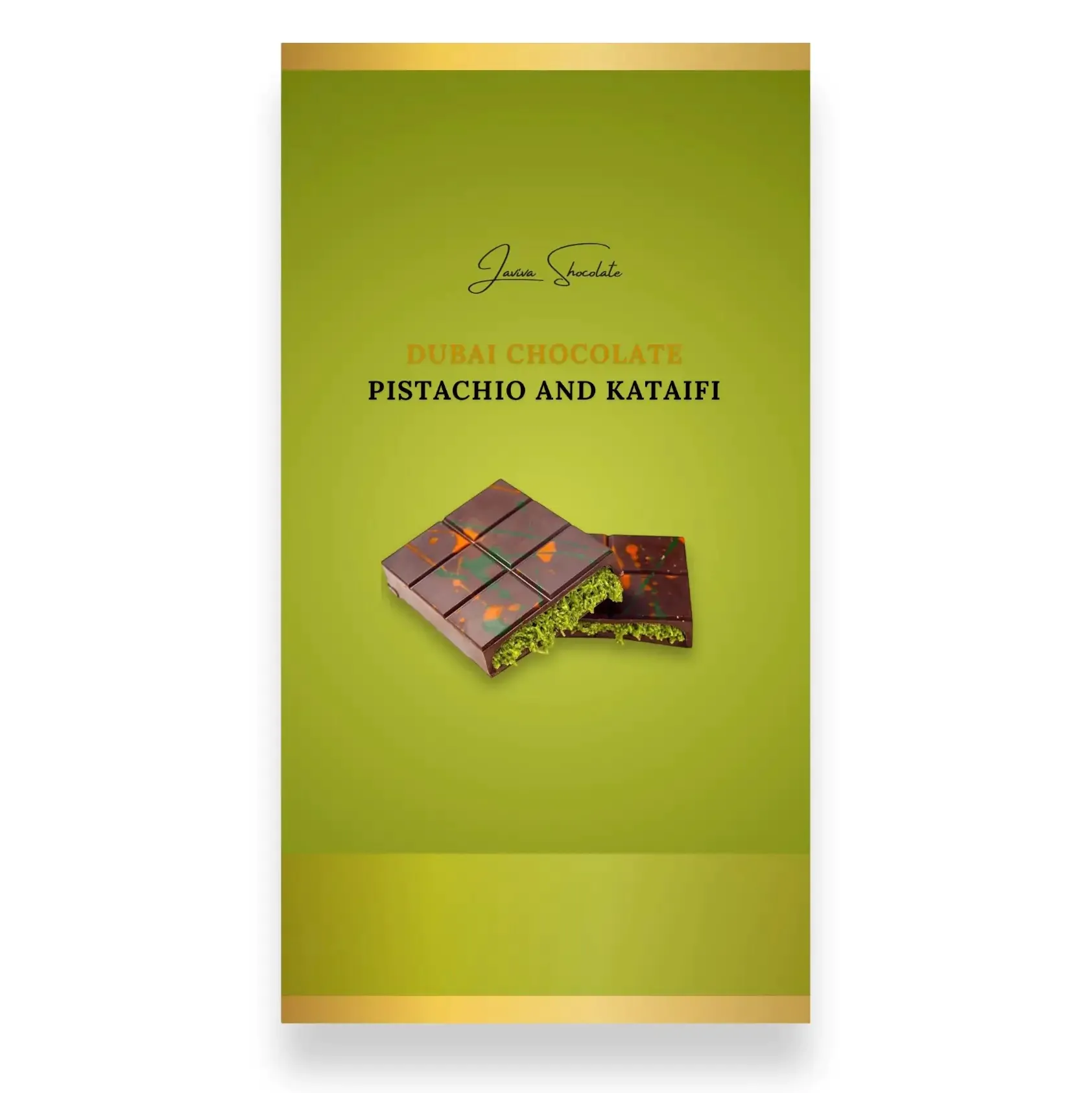 Дубайський шоколад з фісташкою Lаviva Chocolate 180г